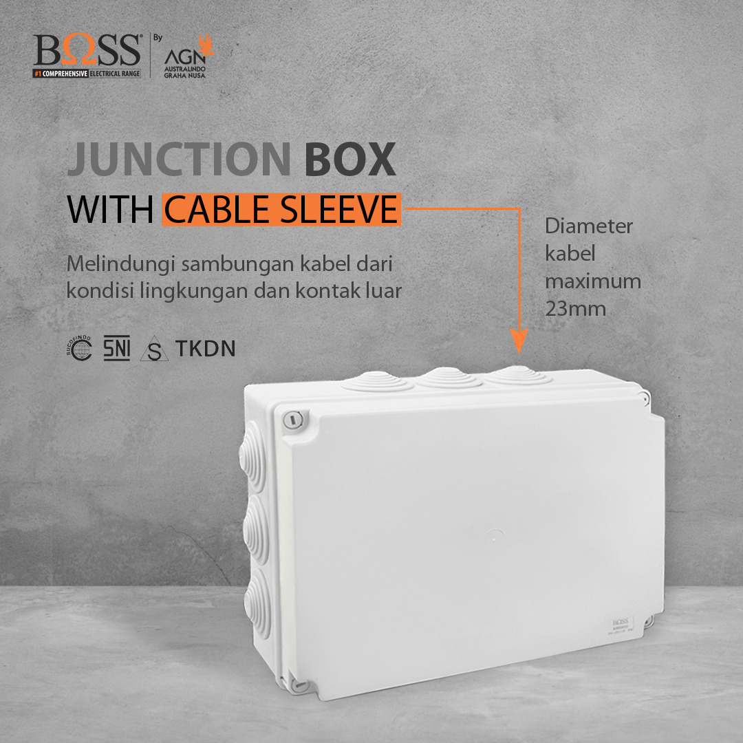 Junction boxes with Cable Sleeve 
